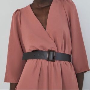 SOLD ✖️✖️Zara wrap jumpsuit NWT🌷🌷
